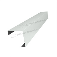 Планка угла декоративная на столб 60мм 62х62 х 2000 NormanMP (ПЭ-01-7035-0.5)