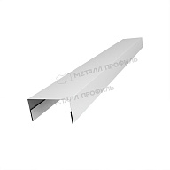 Планка крышки забора 60мм 35х65 х 3000 NormanMP (ПЭ-01-7047-0.5)