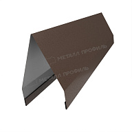 Ламель-Жалюзи двухсторон. 60мм 94/25/60 х 3000 (VALORI-20-DarkBrown-0.5)